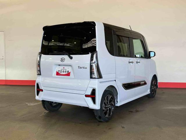 タントカスタムＸ（車内　消臭・抗菌　処理済）　衝突被害軽減システム　４ＷＤ　両側パワースライドドア　バックカメラ　アルミホイール　キーフリーシステム（新潟県）の中古車