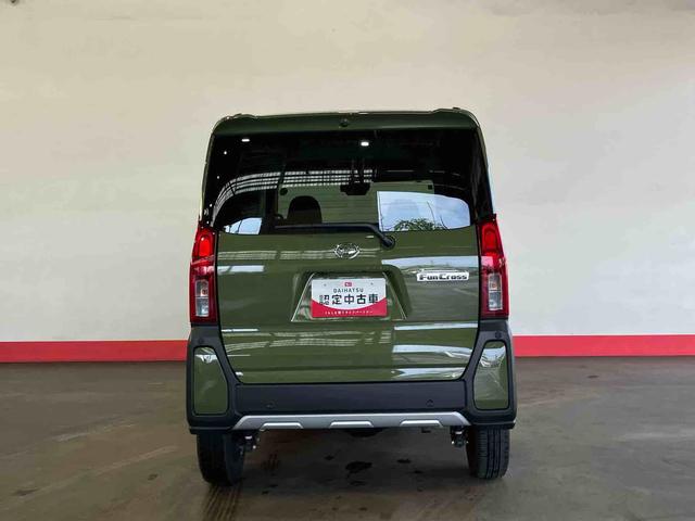 タントファンクロスターボ（車内　消臭・抗菌　処理済）　衝突被害軽減システム　４ＷＤ　両側パワースライドドア　アダプティブクルーズコントロール　アルミホイール　キーフリーシステム（新潟県）の中古車