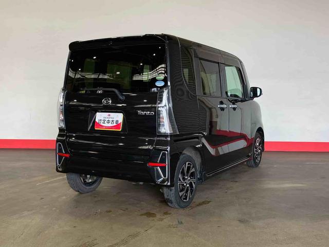 タントカスタムＸ（車内　消臭・抗菌　処理済）　衝突被害軽減システム　４ＷＤ　両側パワースライドドア　ナビ　パノラマモニター　アルミホイール　キーフリーシステム（新潟県）の中古車