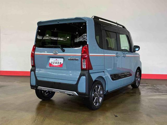 タントファンクロスターボ（車内　消臭・抗菌　処理済）　衝突被害軽減システム　４ＷＤ　両側パワースライドドア　バックカメラ　アルミホイール　キーフリーシステム（新潟県）の中古車