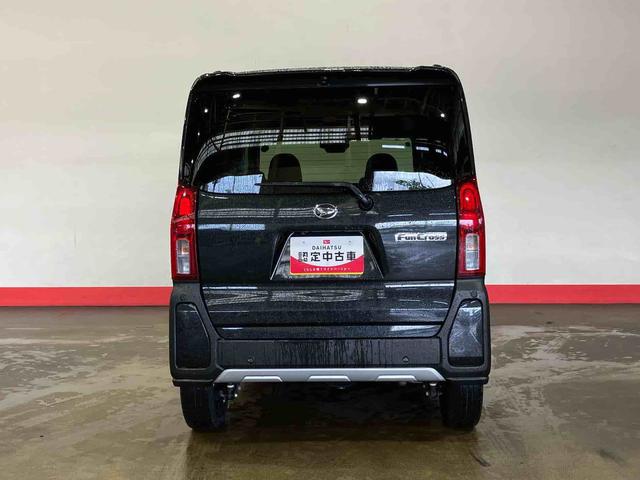 タントファンクロスターボ（車内　消臭・抗菌　処理済）　衝突被害軽減システム　４ＷＤ　両側パワースライドドア　バックカメラ　アルミホイール　キーフリーシステム（新潟県）の中古車