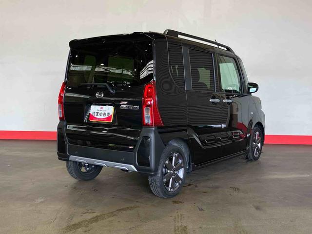 タントファンクロスターボ（車内　消臭・抗菌　処理済）　衝突被害軽減システム　４ＷＤ　両側パワースライドドア　ディスプレイオーディオ　バックカメラ　アルミホイール　キーフリーシステム（新潟県）の中古車