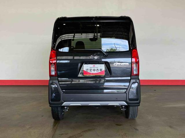 タントファンクロスターボ（車内　消臭・抗菌　処理済）　衝突被害軽減システム　４ＷＤ　両側パワースライドドア　ディスプレイオーディオ　バックカメラ　アルミホイール　キーフリーシステム（新潟県）の中古車