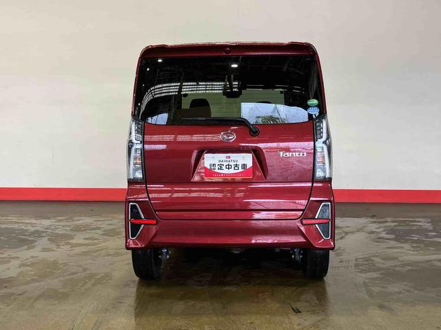 タントカスタムＲＳ（車内　消臭・抗菌　処理済）　衝突被害軽減システム　４ＷＤ　両側パワースライドドア　バックカメラ　アルミホイール　キーフリーシステム（新潟県）の中古車