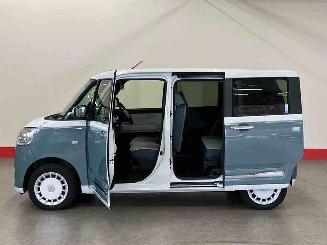 ムーヴキャンバスストライプスＧ（車内　消臭・抗菌　処理済）　衝突被害軽減システム　４ＷＤ　両側パワースライドドア　バックカメラ　キーフリーシステム（新潟県）の中古車