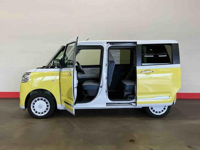 ムーヴキャンバスストライプスＧ（車内　消臭・抗菌　処理済）　衝突被害軽減システム　４ＷＤ　両側パワースライドドア　バックカメラ　キーフリーシステム（新潟県）の中古車