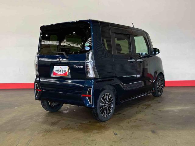 タントカスタムＲＳ（車内　消臭・抗菌　処理済）　衝突被害軽減システム　４ＷＤ　両側パワースライドドア　ナビ　パノラマモニター　アルミホイール　キーフリーシステム（新潟県）の中古車
