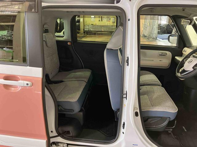 ムーヴキャンバスストライプスGターボ(車内 消臭・抗菌 処理済) 衝突被害軽減システム 4WD 両側パワースライドドア ナビ パノラマモニター アダプティブクルーズコントロール アルミホイール キーフリーシステム(新潟県)の中古車