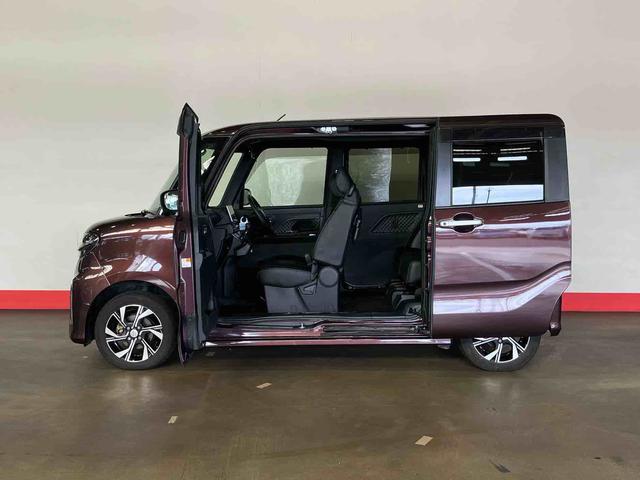 タントカスタムX(車内 消臭・抗菌 処理済) 衝突被害軽減システム 4WD 両側パワースライドドア ナビ バックカメラ アルミホイール キーフリーシステム(新潟県)の中古車