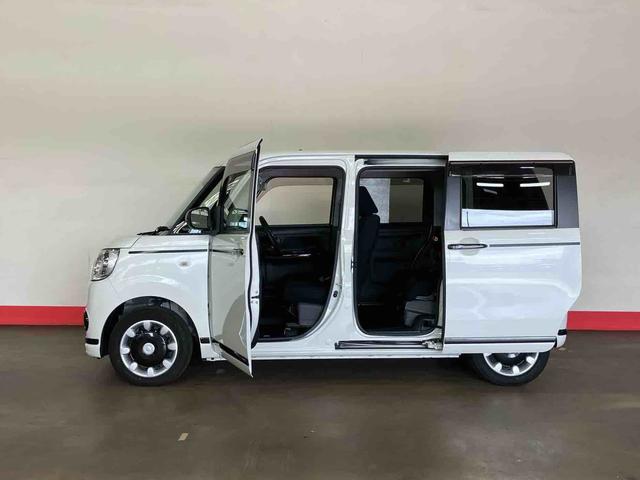 ムーヴキャンバスＧブラックアクセントＶＳ　ＳＡIII（車内　消臭・抗菌　処理済）　衝突被害軽減システム　両側パワースライドドア　ナビ　パノラマモニター　キーフリーシステム（新潟県）の中古車