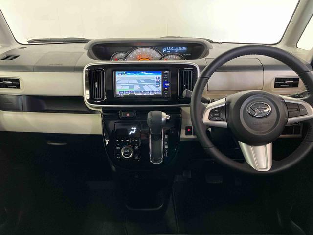 ムーヴキャンバスＧブラックアクセントＶＳ　ＳＡIII（車内　消臭・抗菌　処理済）　衝突被害軽減システム　両側パワースライドドア　ナビ　パノラマモニター　キーフリーシステム（新潟県）の中古車