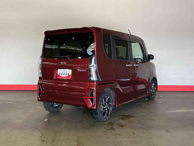 タントカスタムＸ（車内　消臭・抗菌　処理済）　衝突被害軽減システム　４ＷＤ　両側パワースライドドア　ナビ　バックカメラ　アルミホイール　キーフリーシステム（新潟県）の中古車