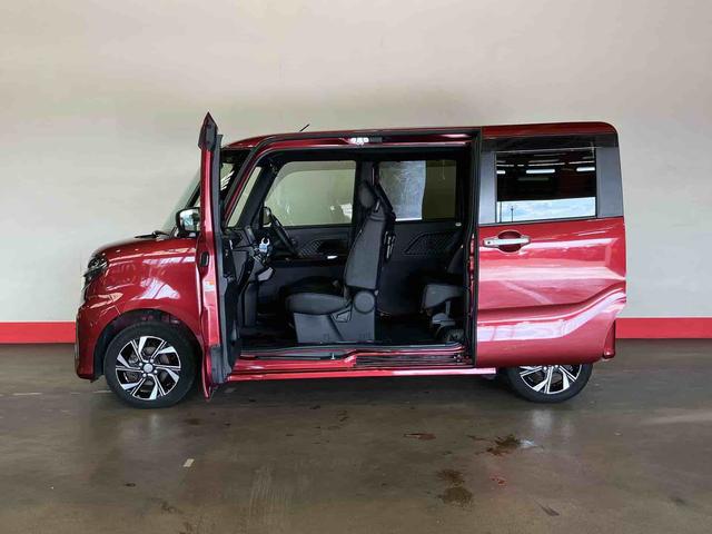 タントカスタムＸ（車内　消臭・抗菌　処理済）　衝突被害軽減システム　４ＷＤ　両側パワースライドドア　ナビ　バックカメラ　アルミホイール　キーフリーシステム（新潟県）の中古車