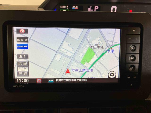 タントカスタムＸ（車内　消臭・抗菌　処理済）　衝突被害軽減システム　４ＷＤ　両側パワースライドドア　ナビ　バックカメラ　アルミホイール　キーフリーシステム（新潟県）の中古車