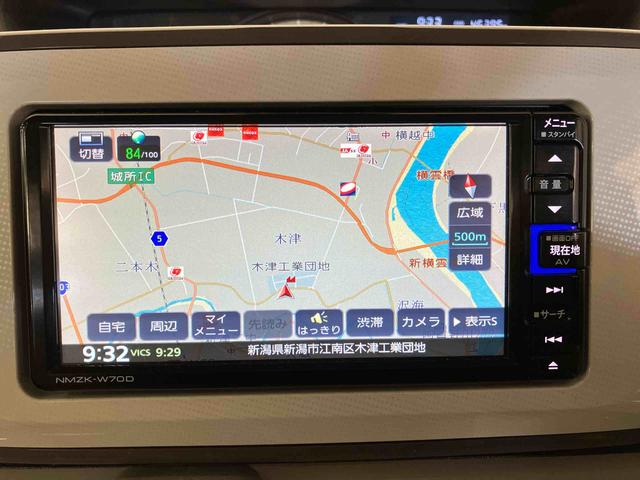 ムーヴキャンバスＧメイクアップリミテッド　ＳＡIII（車内　消臭・抗菌　処理済）　衝突被害軽減システム　両側パワースライドドア　ナビ　パノラマモニター　アルミホイール　キーフリーシステム（新潟県）の中古車