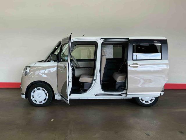 ムーヴキャンバスＧメイクアップ　ＳＡII（車内　消臭・抗菌　処理済）　衝突被害軽減システム　両側パワースライドドア　ナビ　パノラマモニター　キーフリーシステム（新潟県）の中古車