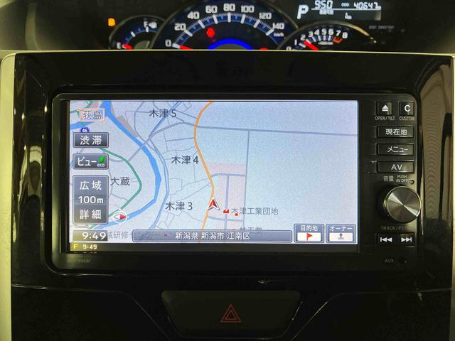 タントカスタムＸ　ＳＡ（車内　消臭・抗菌　処理済）　衝突被害軽減システム　片側パワースライドドア　ナビ　バックカメラ　アルミホイール　キーフリーシステム（新潟県）の中古車