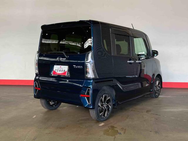 タントカスタムX(車内 消臭・抗菌 処理済) 衝突被害軽減システム 4WD 両側パワースライドドア ナビ パノラマモニター アルミホイール キーフリーシステム(新潟県)の中古車