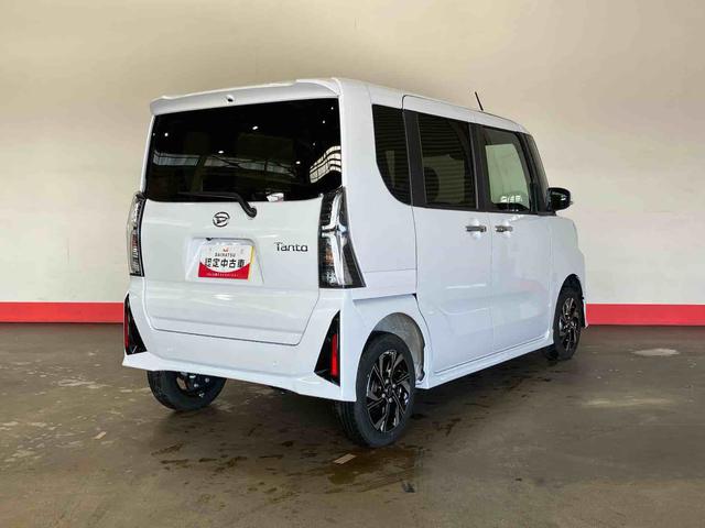 タントカスタムX(車内 消臭・抗菌 処理済) 衝突被害軽減システム 4WD 両側パワースライドドア バックカメラ アルミホイール キーフリーシステム(新潟県)の中古車