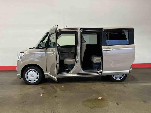 ムーヴキャンバスGホワイトアクセントVS SAIII(車内 消臭・抗菌 処理済) 衝突被害軽減システム 4WD 両側パワースライドドア ナビ パノラマモニター キーフリーシステム(新潟県)の中古車