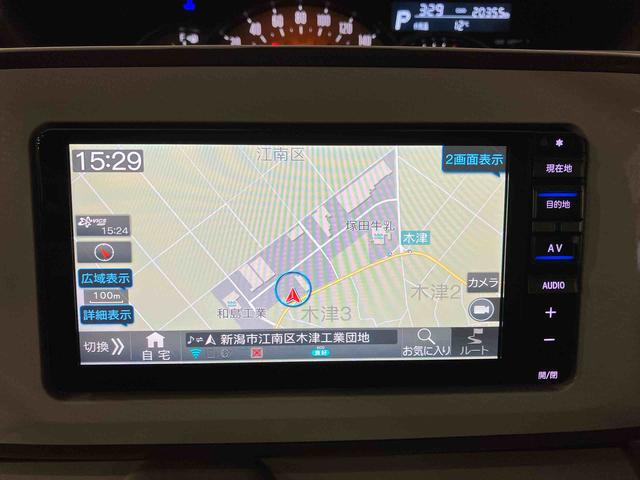 ムーヴキャンバスGホワイトアクセントVS SAIII(車内 消臭・抗菌 処理済) 衝突被害軽減システム 4WD 両側パワースライドドア ナビ パノラマモニター キーフリーシステム(新潟県)の中古車