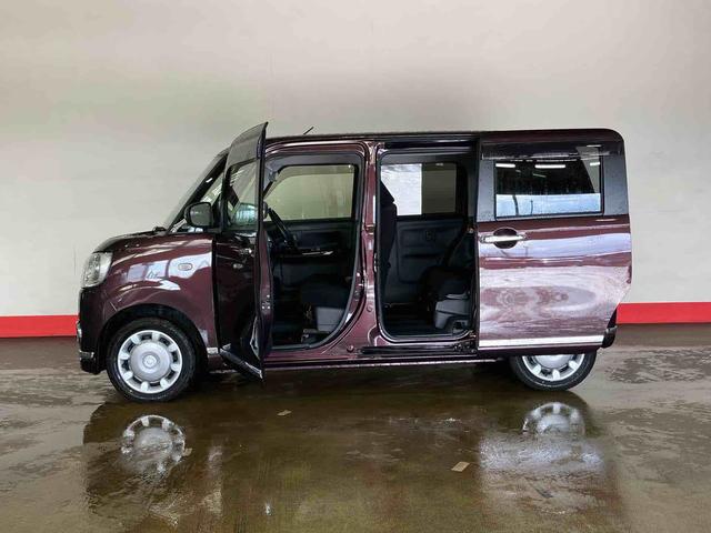 ムーヴキャンバスＧブラックインテリアリミテッド　ＳＡIII（車内　消臭・抗菌　処理済）　衝突被害軽減システム　４ＷＤ　両側パワースライドドア　ナビ　パノラマモニター　キーフリーシステム（新潟県）の中古車