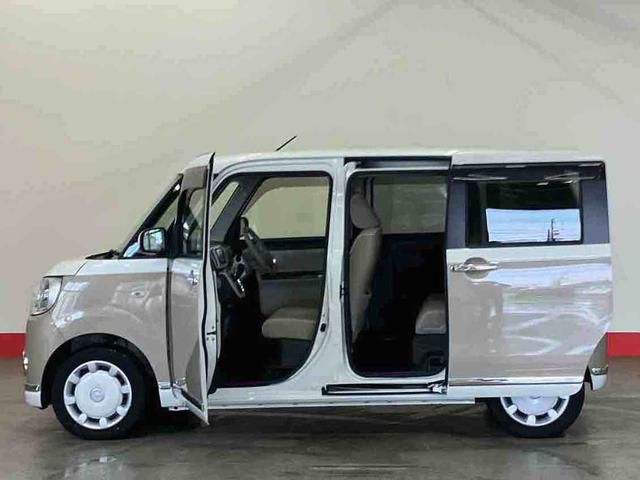 ムーヴキャンバスＧメイクアップリミテッド　ＳＡIII（車内　消臭・抗菌　処理済）　衝突被害軽減システム　４ＷＤ　両側パワースライドドア　ナビ　パノラマモニター　キーフリーシステム（新潟県）の中古車