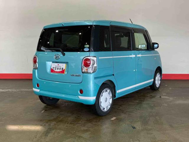 ムーヴキャンバスＧホワイトアクセントＶＳ　ＳＡIII（車内　消臭・抗菌　処理済）　衝突被害軽減システム　４ＷＤ　両側パワースライドドア　ナビ　パノラマモニター　キーフリーシステム（新潟県）の中古車