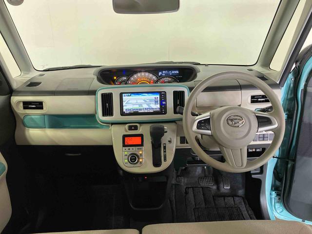 ムーヴキャンバスＧホワイトアクセントＶＳ　ＳＡIII（車内　消臭・抗菌　処理済）　衝突被害軽減システム　４ＷＤ　両側パワースライドドア　ナビ　パノラマモニター　キーフリーシステム（新潟県）の中古車