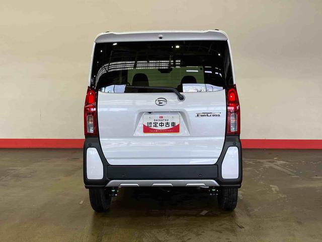 タントファンクロス（車内　消臭・抗菌　処理済）　衝突被害軽減システム　４ＷＤ　両側パワースライドドア　バックカメラ　アルミホイール　キーフリーシステム（新潟県）の中古車