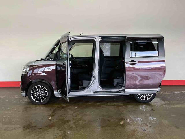 ムーヴキャンバスＸリミテッドメイクアップ　ＳＡIII（車内　消臭・抗菌　処理済）　衝突被害軽減システム　両側パワースライドドア　ナビ　パノラマモニター　アルミホイール　キーフリーシステム（新潟県）の中古車