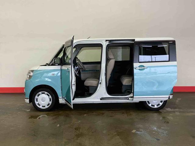 ムーヴキャンバスＸリミテッドメイクアップ　ＳＡII（車内　消臭・抗菌　処理済）　衝突被害軽減システム　４ＷＤ　両側パワースライドドア　ナビ　バックカメラ　キーフリーシステム（新潟県）の中古車