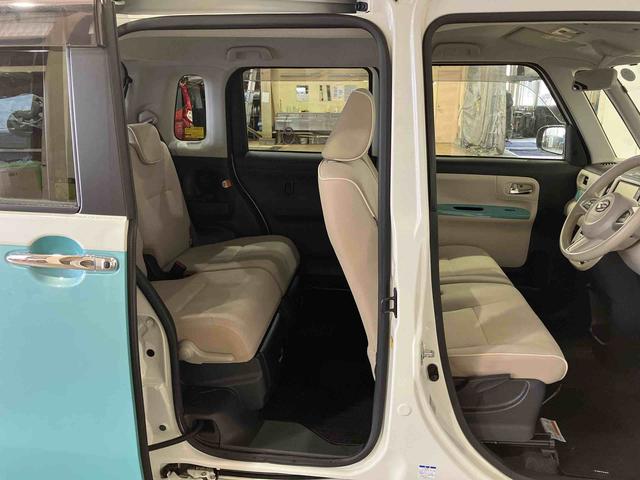 ムーヴキャンバスＸリミテッドメイクアップ　ＳＡII（車内　消臭・抗菌　処理済）　衝突被害軽減システム　４ＷＤ　両側パワースライドドア　ナビ　バックカメラ　キーフリーシステム（新潟県）の中古車