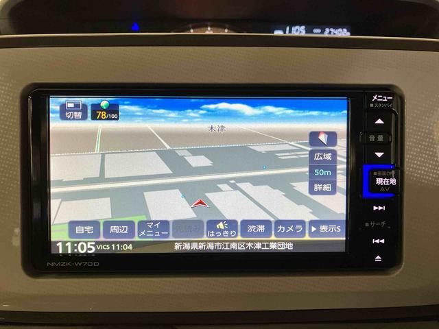 ムーヴキャンバスＧメイクアップリミテッド　ＳＡIII（車内　消臭・抗菌　処理済）　衝突被害軽減システム　４ＷＤ　両側パワースライドドア　ナビ　パノラマモニター　キーフリーシステム（新潟県）の中古車