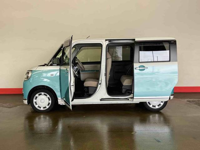 ムーヴキャンバスＧメイクアップリミテッド　ＳＡIII（車内　消臭・抗菌　処理済）　衝突被害軽減システム　４ＷＤ　両側パワースライドドア　ナビ　パノラマモニター　キーフリーシステム（新潟県）の中古車