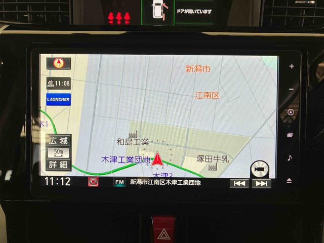 トールカスタムＧ　ターボ（車内　消臭・抗菌　処理済）　衝突被害軽減システム　両側パワースライドドア　両側パワースライドドア　ナビ　バックカメラ　アルミホイール　キーフリーシステム（新潟県）の中古車