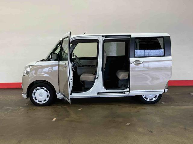 ムーヴキャンバスＸメイクアップリミテッド　ＳＡIII（車内　消臭・抗菌　処理済）　衝突被害軽減システム　４ＷＤ　両側パワースライドドア　ナビ　パノラマモニター　キーフリーシステム（新潟県）の中古車