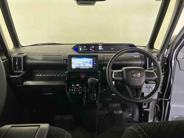 タントカスタムＸ（車内　消臭・抗菌　処理済）　衝突被害軽減システム　４ＷＤ　両側パワースライドドア　ナビ　パノラマモニター　アルミホイール　キーフリーシステム（新潟県）の中古車