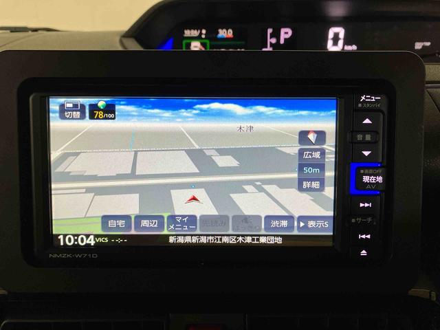 タントカスタムＸ（車内　消臭・抗菌　処理済）　衝突被害軽減システム　４ＷＤ　両側パワースライドドア　ナビ　パノラマモニター　アルミホイール　キーフリーシステム（新潟県）の中古車