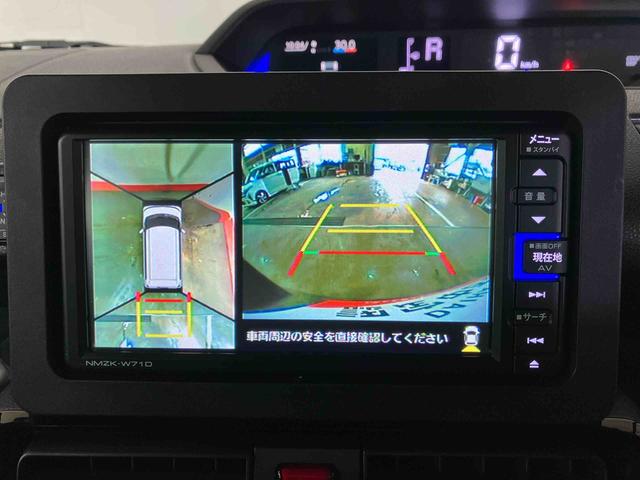 タントカスタムＸ（車内　消臭・抗菌　処理済）　衝突被害軽減システム　４ＷＤ　両側パワースライドドア　ナビ　パノラマモニター　アルミホイール　キーフリーシステム（新潟県）の中古車