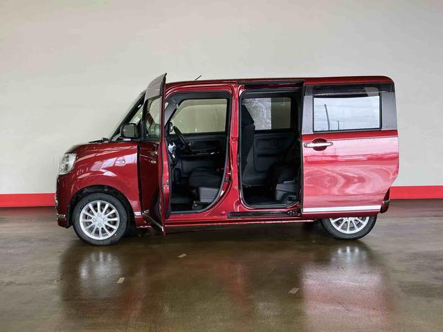 ムーヴキャンバスＧメイクアップ　ＳＡII（車内　消臭・抗菌　処理済）　衝突被害軽減システム　４ＷＤ　両側パワースライドドア　キーフリーシステム（新潟県）の中古車