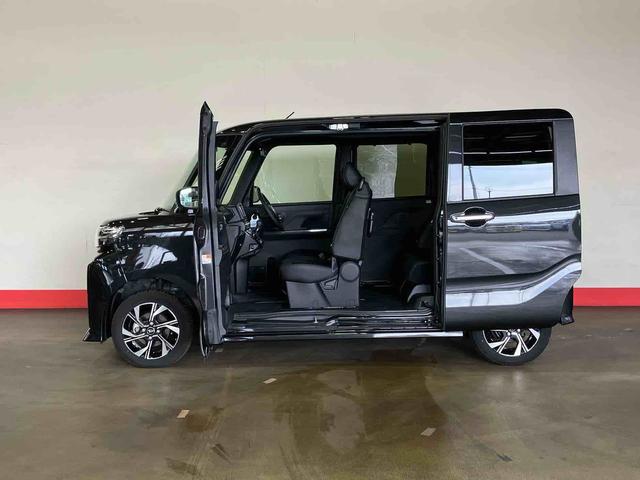 タントカスタムＸ（車内　消臭・抗菌　処理済）　衝突被害軽減システム　４ＷＤ　両側パワースライドドア　バックカメラ　アルミホイール　キーフリーシステム（新潟県）の中古車