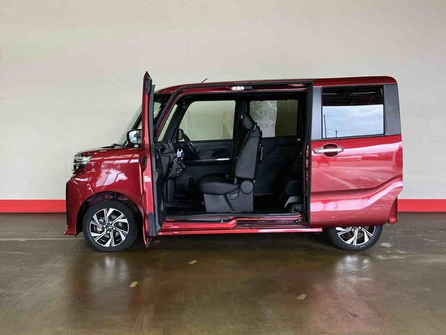 タントカスタムＸ（車内　消臭・抗菌　処理済）　衝突被害軽減システム　４ＷＤ　両側パワースライドドア　バックカメラ　アルミホイール　キーフリーシステム（新潟県）の中古車