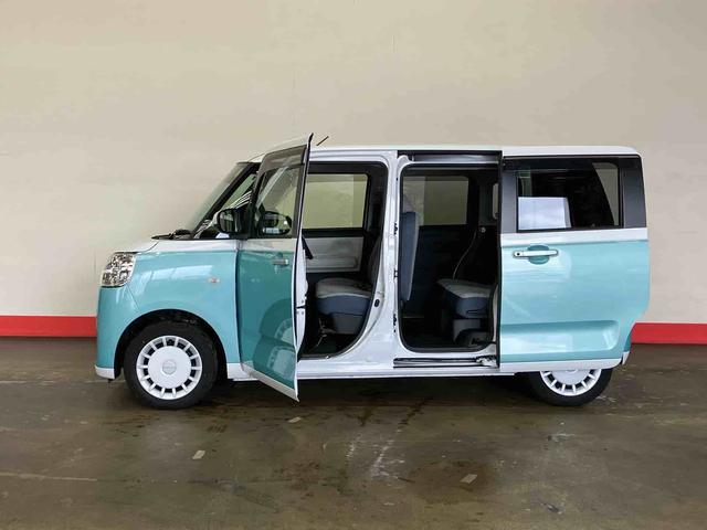 ムーヴキャンバスストライプスX(車内 消臭・抗菌 処理済) 衝突被害軽減システム 両側パワースライドドア ナビ バックカメラ キーフリーシステム(新潟県)の中古車