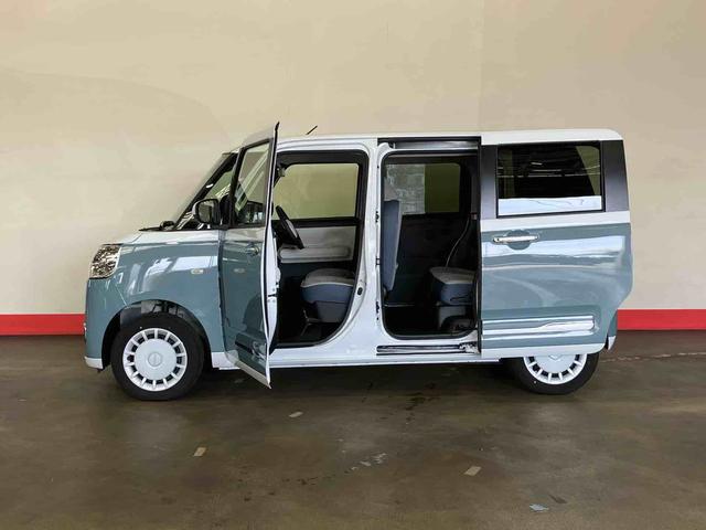 ムーヴキャンバスストライプスＧ（車内　消臭・抗菌　処理済）　衝突被害軽減システム　４ＷＤ　両側パワースライドドア　　キーフリーシステム（新潟県）の中古車