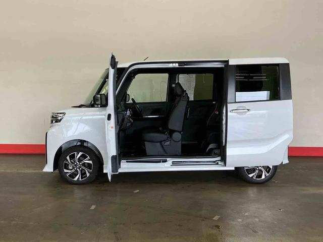 タントカスタムＸ（車内　消臭・抗菌　処理済）　衝突被害軽減システム　４ＷＤ　両側パワースライドドア　バックカメラ　アルミホイール　キーフリーシステム（新潟県）の中古車