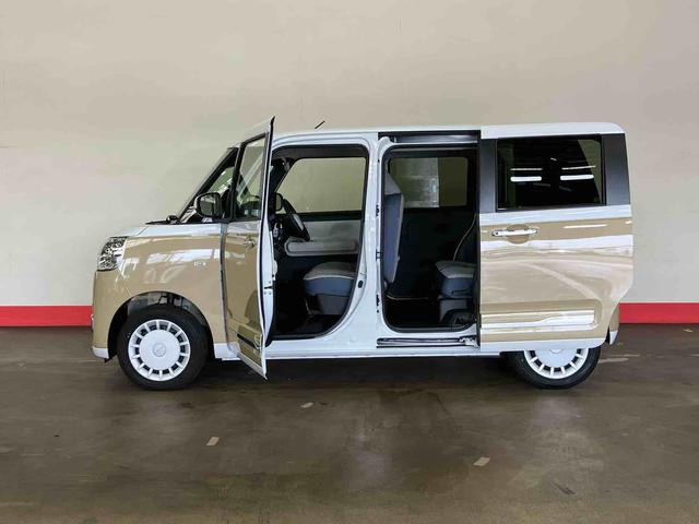 ムーヴキャンバスストライプスG(車内 消臭・抗菌 処理済) 衝突被害軽減システム 4WD 両側パワースライドドア バックカメラ キーフリーシステム(新潟県)の中古車