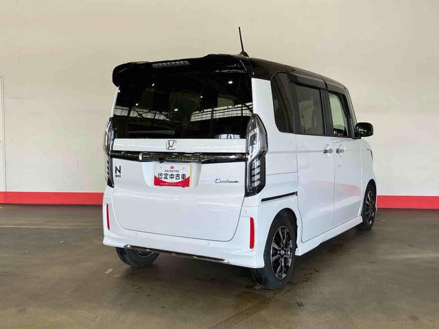 N−BOXカスタムL(車内 消臭・抗菌 処理済) 衝突被害軽減システム 両側パワースライドドア アダプティブクルーズコントロール ナビ バックカメラ アルミホイール スマートキー(新潟県)の中古車
