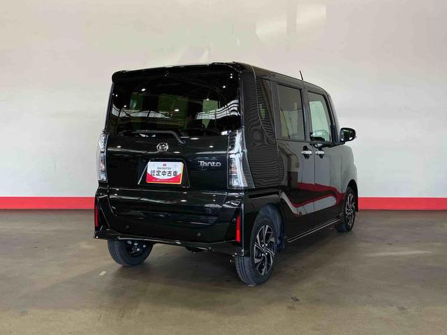タントカスタムX(車内 消臭・抗菌 処理済) 衝突被害軽減システム 4WD 両側パワースライドドア バックカメラ アルミホイール キーフリーシステム(新潟県)の中古車