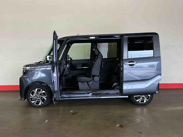 タントカスタムX(車内 消臭・抗菌 処理済) 衝突被害軽減システム 4WD 両側パワースライドドア バックカメラ アルミホイール キーフリーシステム(新潟県)の中古車